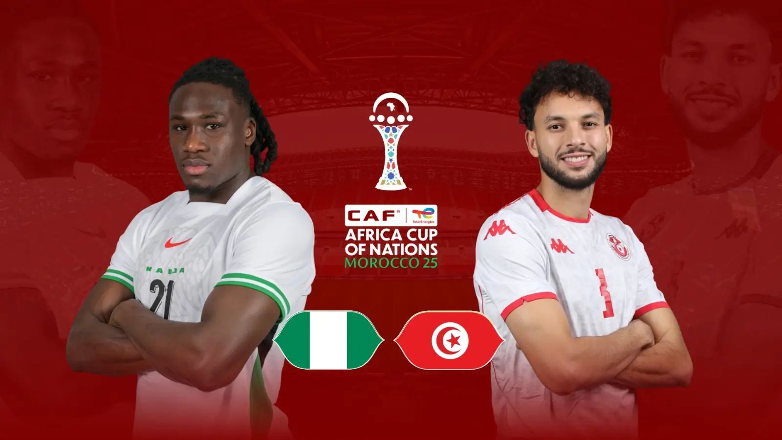 Nigeria–Tunisie, duel à haute tension pour la tête du groupe C