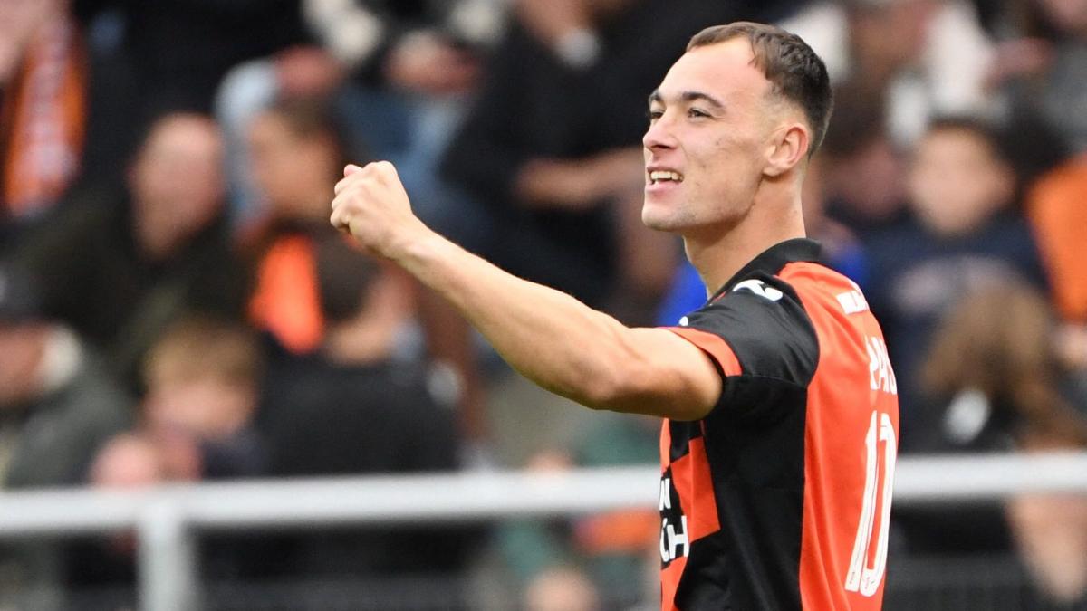 Lorient : le but sensationnel de Pablo Pagis face à Angers