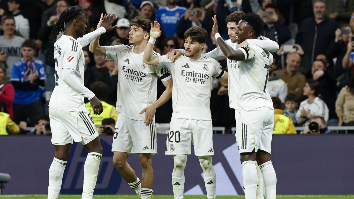 Liga : sans Kylian Mbappé, le Real Madrid fait le spectacle contre Elche
