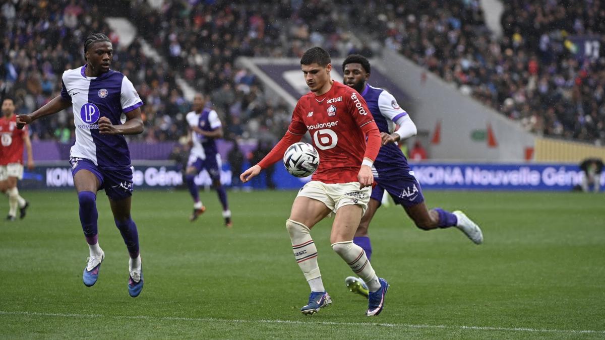 Ligue 1 : Lille corrige Toulouse et récupère la 3e place à l’OM, Nice reste en grand danger