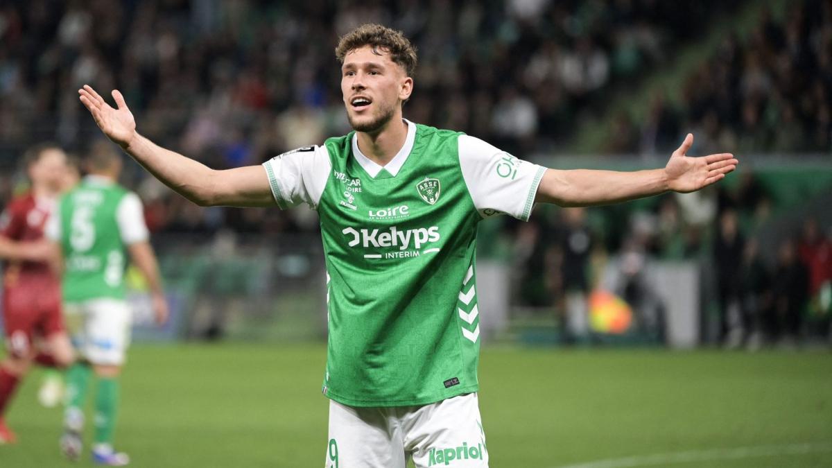 Barrages Ligue 1 : le vestiaire de l’AS Saint-Etienne est totalement anéanti