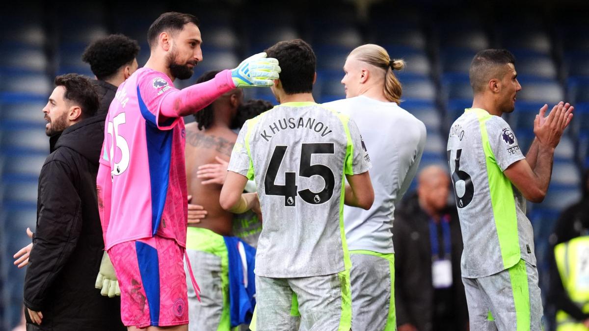 Premier League : Jérémy Doku sauve Manchester City à Everton