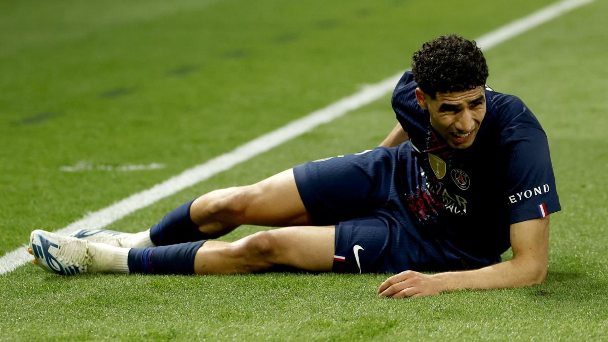 Le PSG confirme le forfait d’Achraf Hakimi et annonce une blessure de Lucas Chevalier