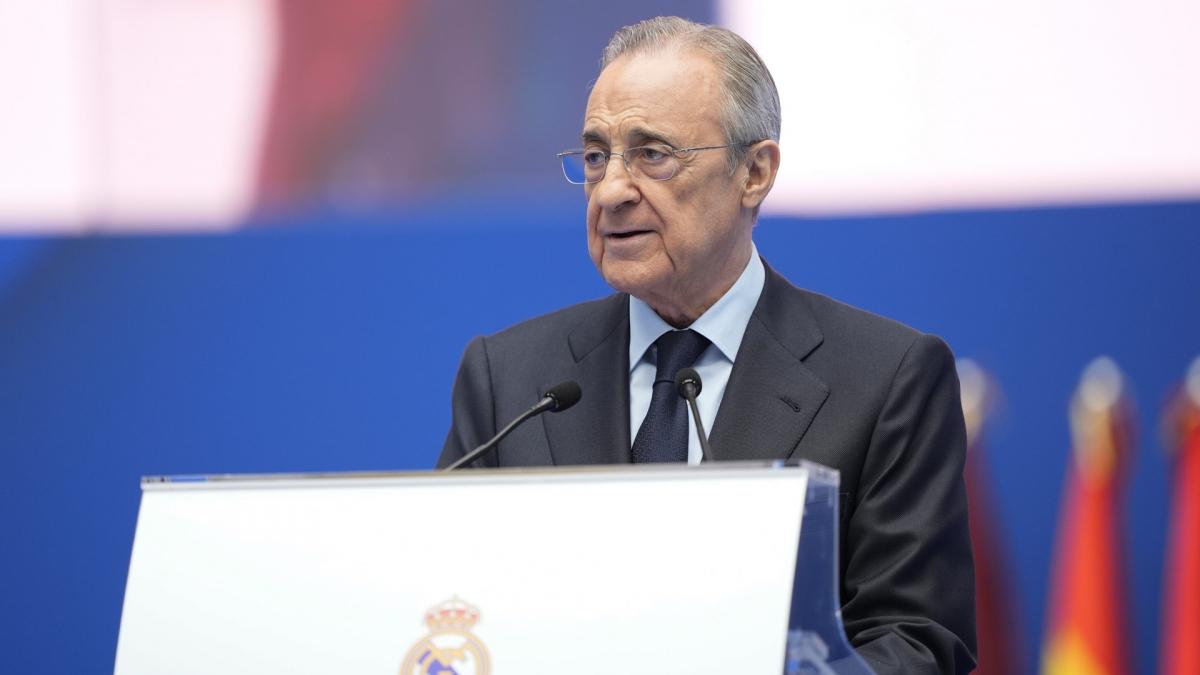 Florentino Pérez lance un premier chantier très polémique juste après sa réélection Florentino Pérez lance un premier chantier très polémique juste après sa réélection