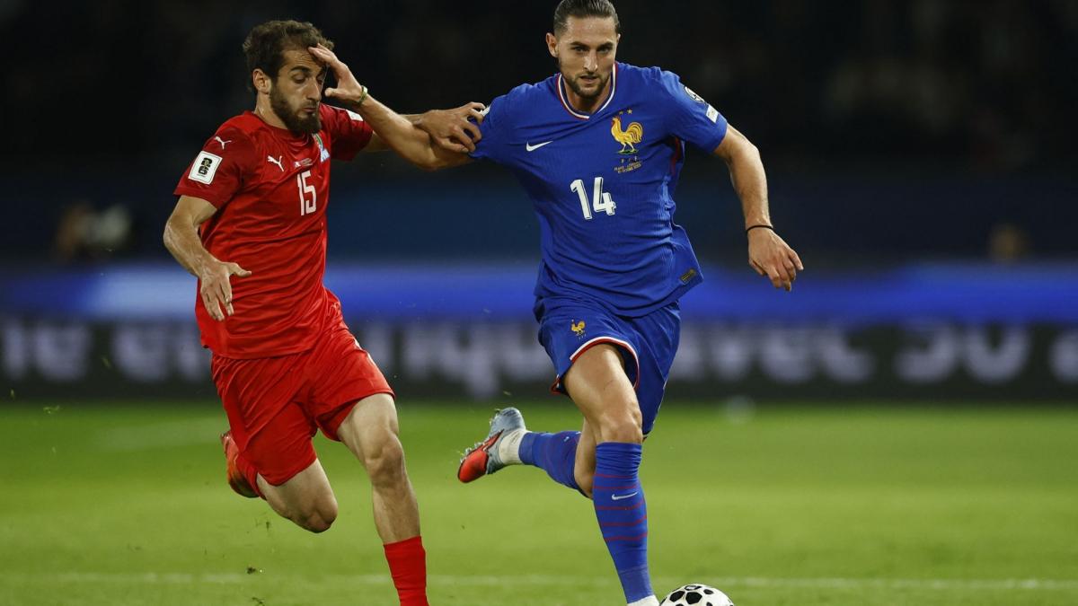Equipe de France : Adrien Rabiot désamorce la polémique Rayan Cherki