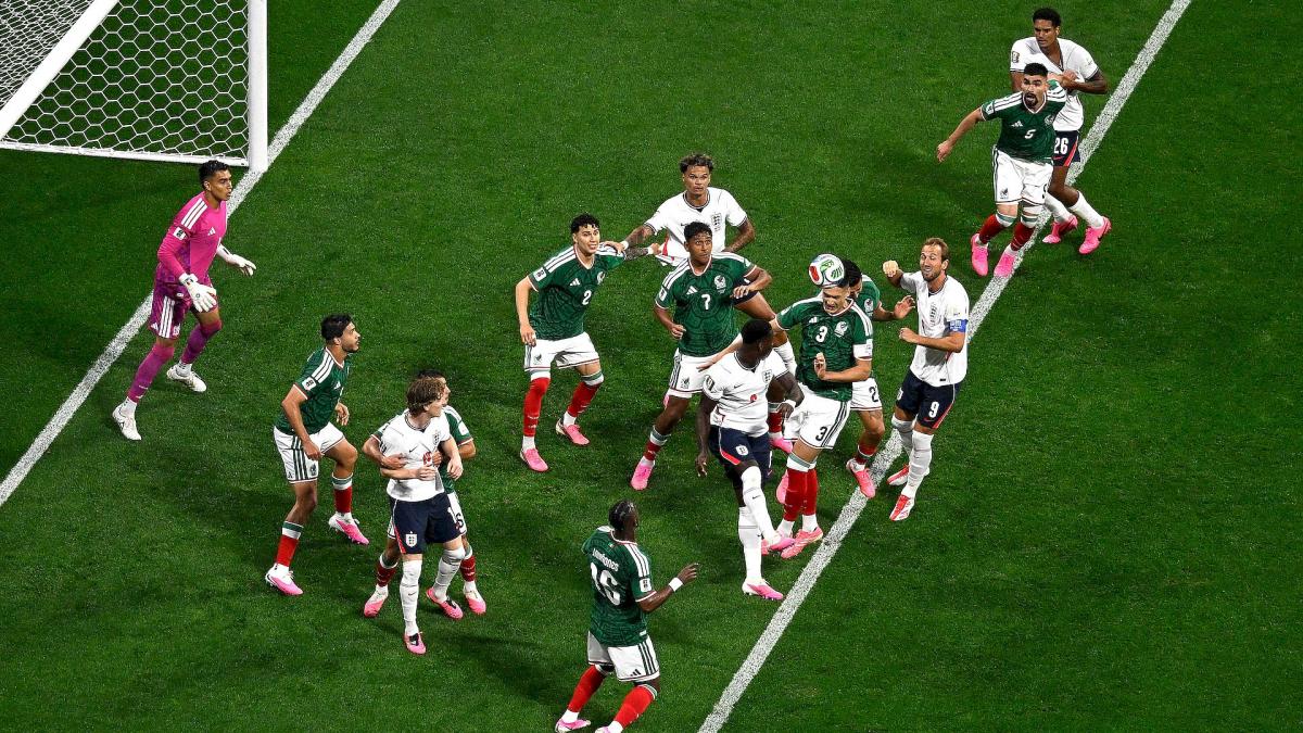Coupe du Monde 2026 : l’Angleterre se sort d’un sacré bourbier contre le Mexique et se qualifie dans un match fou ! Coupe du Monde 2026 : l’Angleterre se sort d’un sacré bourbier contre le Mexique et se qualifie dans un match fou !