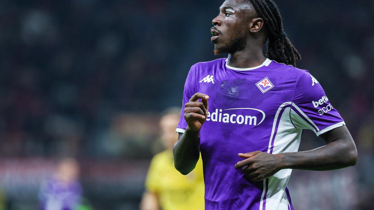 Fiorentina : Moise Kean arrive en retard à l’entraînement et fait pression pour rejoindre Côme Fiorentina : Moise Kean arrive en retard à l’entraînement et fait pression pour rejoindre Côme