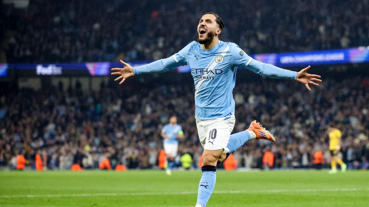 Man City : le superbe but de Rayan Cherki contre Crystal Palace