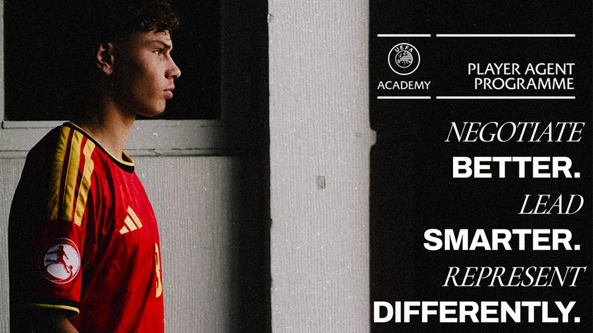 Devenez l’agent de demain avec le programme d’élite de l’UEFA Academy Devenez l’agent de demain avec le programme d’élite de l’UEFA Academy