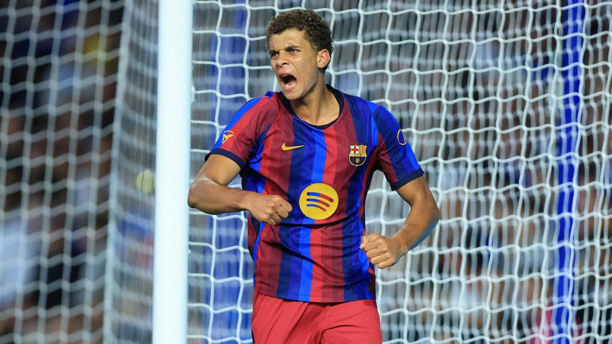 La pépite égyptienne Hamza Abdelkarim marque déjà des points au FC Barcelone La pépite égyptienne Hamza Abdelkarim marque déjà des points au FC Barcelone