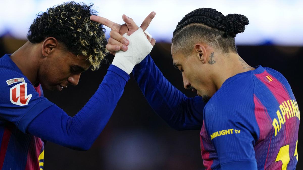 Liga : avec un doublé de Lamine Yamal, le FC Barcelone enchaîne contre Levante ! Liga : avec un doublé de Lamine Yamal, le FC Barcelone enchaîne contre Levante !