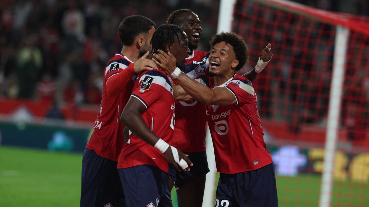 Ligue 1 : le LOSC s’impose tranquillement face à Troyes et se retrouve leader